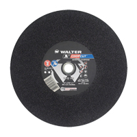 Meules &agrave; tronçonner Chopcut, 14" x 3/32", Arbre de 1", Type 1, Oxyde d'aluminium, 4400 Tr/min GTA Hardware Inc