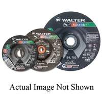 Meule FLEXCUT, 3", 36 Grain, Oxyde d'aluminium, 3/8", 20400 Tr/min, Type 29 GTA Hardware Inc