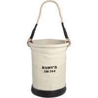 Heavy-Duty Buckets, 11" L x 11" W x 16" H, Canvas, Beige GTA Hardware Inc