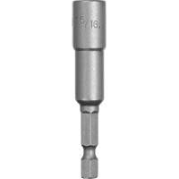 Tourne-&eacute;crou, Embout 5/16", Prise 1/4", 2-9/16" lo, Magn&eacute;tique GTA Hardware Inc