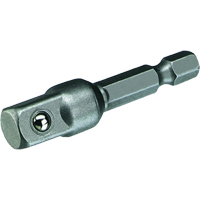 Adaptateur de douille, 1/4" Prise, Dimension m&acirc;le 3/8", Sph&eacute;rique, 2" lo GTA Hardware Inc