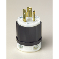 Dispositif verrouillable de qualit&eacute; industrielle, Nylon, 30 A, 125 V, L5-30P GTA Hardware Inc