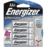 Lithium Batteries, AA, 1.5 V GTA Hardware Inc