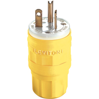 Pris &agrave; lames droites &eacute;tanche Wetguard, Plastique, 20 A, 125 V GTA Hardware Inc