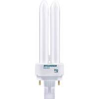 Lampe fluorescente compacte &agrave; tube double Dulux D/E, D (T4), 13 W, 4100 K, Base G24Q-1, 20 000 h GTA Hardware Inc