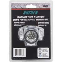 Lampe frontale, DEL, 28 lumens, 20 hres de fonctionnement, piles AAA GTA Hardware Inc