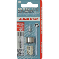Ampoule de rechange pour lampe de poche &agrave; 4 piles C & D GTA Hardware Inc