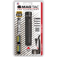 Mag-Tac Tactical Flashlights, LED, 310 Lumens, CR123 Batteries GTA Hardware Inc