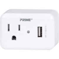 Prime&reg; USB Charger with Surge Protector GTA Hardware Inc