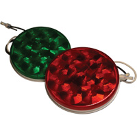 Trousse de conversion d'ampoule DEL de signalisation arr&ecirc;t & d&eacute;part, Plastique, 4" la x 1" p x 4" h GTA Hardware Inc
