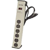 Surge Protector Strip, 6 Outlets, 900 J, 1500 W, 6' Cord GTA Hardware Inc