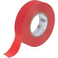 Ruban isolant, 19 mm (3/4") x 18 m (60'), Rouge, 7 mils GTA Hardware Inc