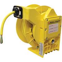 NM400 Heavy Duty Power Cord Reel, 50', SOW, 16 Gauge, 9 A GTA Hardware Inc