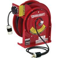 Power Cord Reel, 45', SJEOOW, 12 Gauge, 20 A GTA Hardware Inc