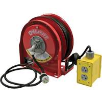 3000 Compact Premium Duty Cord Reel, 30', SJTO, 12 Gauge, 20 A GTA Hardware Inc