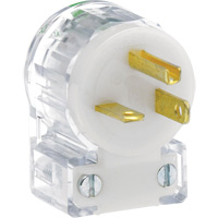 Prise de rallonge &agrave; angle de qualit&eacute; hospitali&egrave;re, Nylon, 20 A, 125 V GTA Hardware Inc