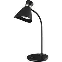 Lampe de bureau, 6 W, DEL, Col 16", Noir GTA Hardware Inc