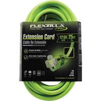 Cordon rallonge industriel Flexzilla Pro, Toutes saisons, SJTW, AWG 12/3, 15 A, 25' GTA Hardware Inc
