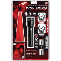 Safety Flashlight Pack, LED, 192 Lumens, C Batteries GTA Hardware Inc
