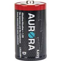 Industrial Alkaline Batteries, D, 1.5 V GTA Hardware Inc