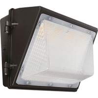 Non-Cutoff Wall Pack, LED, 120 - 277 V, 75 - 110 W, 9.33" H x 6.65" W x 14.5" D GTA Hardware Inc