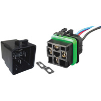 Paquet assorti de relais et de fil herm&eacute;tiques r&eacute;sistants aux intemp&eacute;ries, Mini disjoncteur, 30 A, 24 V GTA Hardware Inc