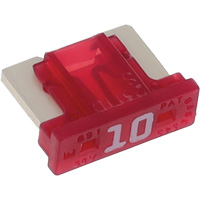 LP MINI&reg; Series Automotive Blade Fuse, Cartridge, 10 Amps, 58 V GTA Hardware Inc