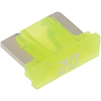 LP MINI&reg; Series Automotive Blade Fuse, Cartridge, 20 Amps, 58 V GTA Hardware Inc