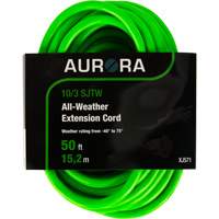 Cordon rallonge de calibre industriel, Toutes saisons, SJTW, AWG 10/3, 15 A, 50' GTA Hardware Inc