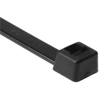 Heavy-Duty Cable Tie, 15" Long, 120 lbs. Tensile Strength, Black GTA Hardware Inc