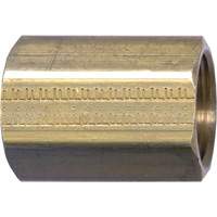 Pipe Coupling, Brass, 3/8" GTA Hardware Inc