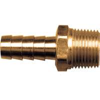 Male Hose Connector, Brass, 3/4" x 3/4" GTA Hardware Inc